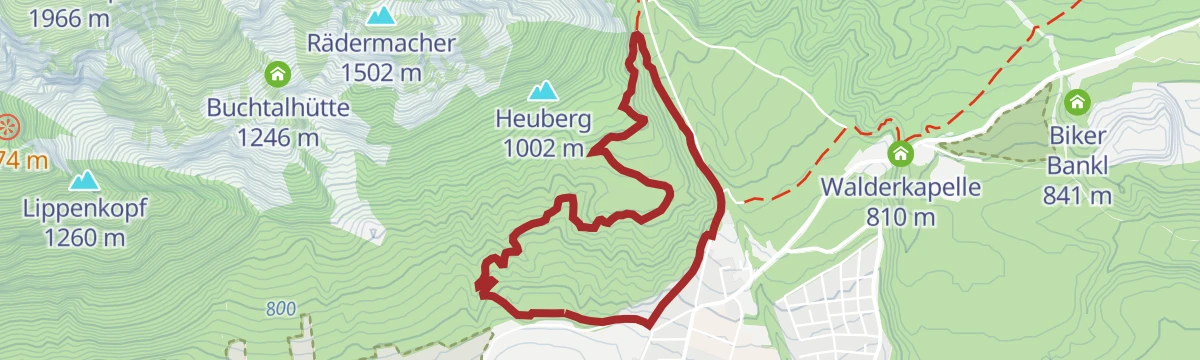 Die Runstboden Runde im Halltal